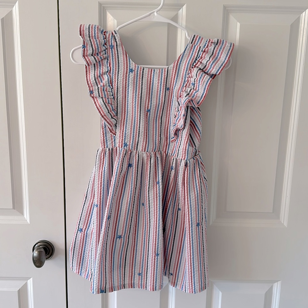 Girls 4th of July dress size 7/8.
